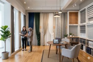 blinds and curtains showroom in Puchong KL Shah Alam PJ Klang Valley