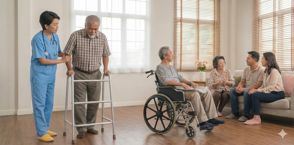 Certified elderly home care nurse Malaysia — Service Pro Healthcare Hub