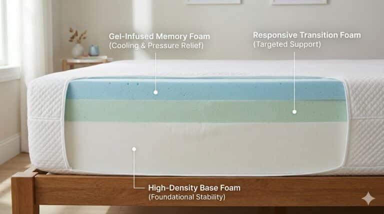 Memory foam and latex mattress cleaning