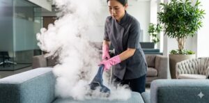 sofa deep cleaning using hot water extraction in Puchong KL Shah Alam PJ Klang Valley