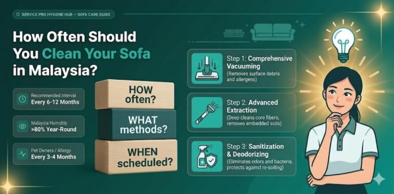 How Often Should You Clean Your Sofa in Malaysia?