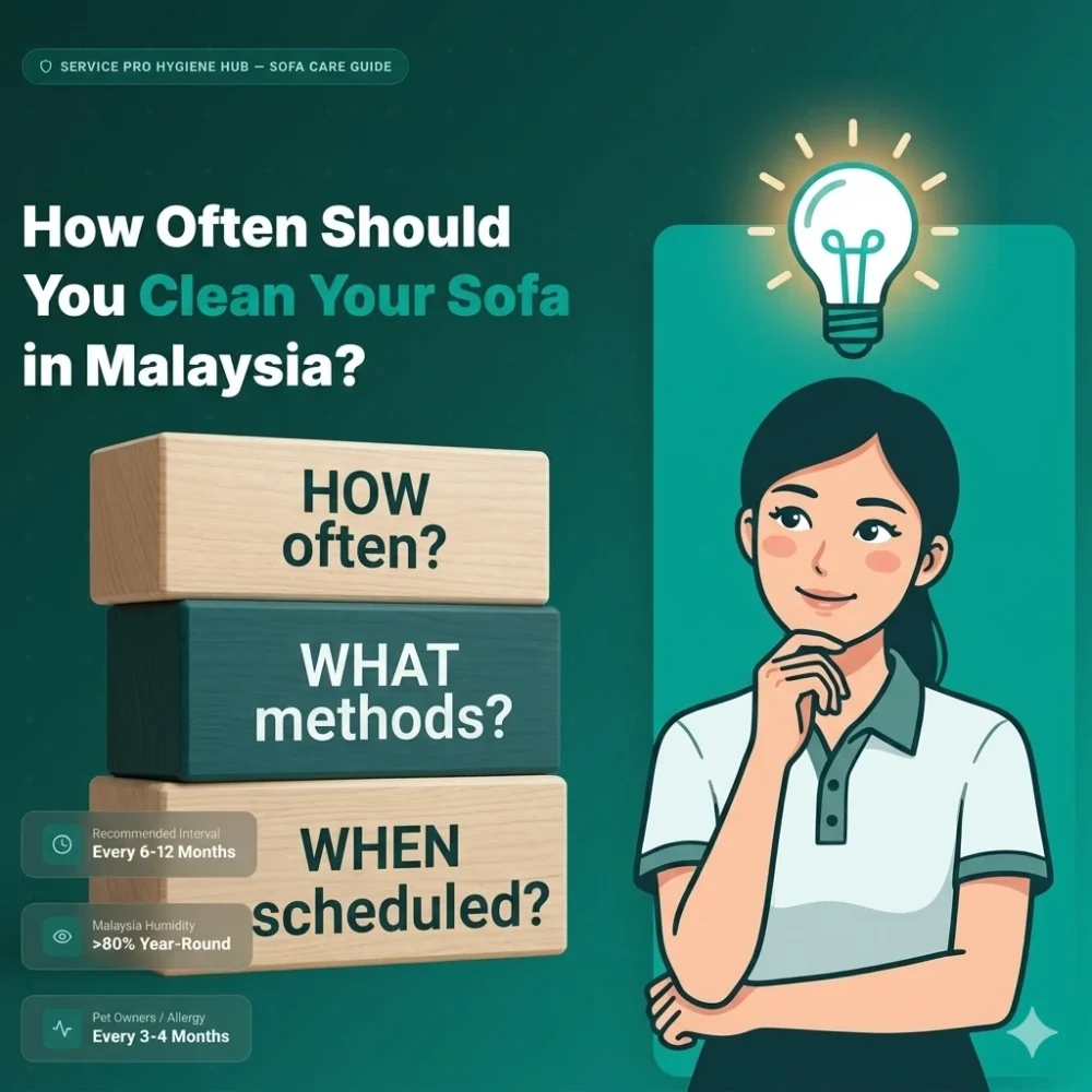 How Often Should You Clean Your Sofa in Malaysia?