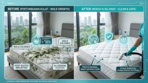 mattress mould growth malaysia humid bedroom cleaning comparison