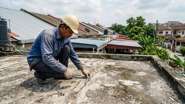 Baiki Bumbung Bocor Shah Alam | Kalis Air EI Sdn Bhd