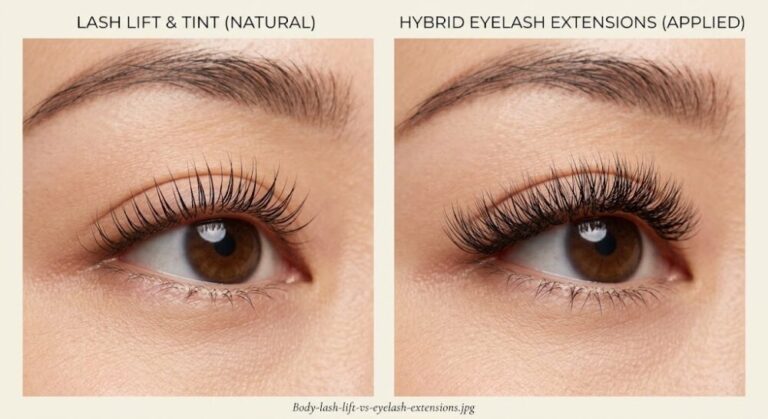 Lash Lift vs Eyelash Extensions: Compared