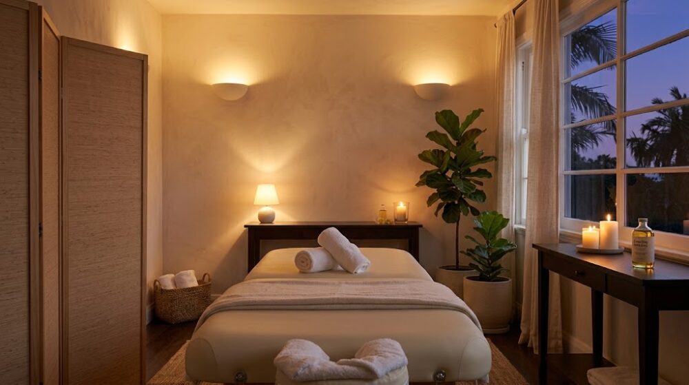 body massage for better sleep