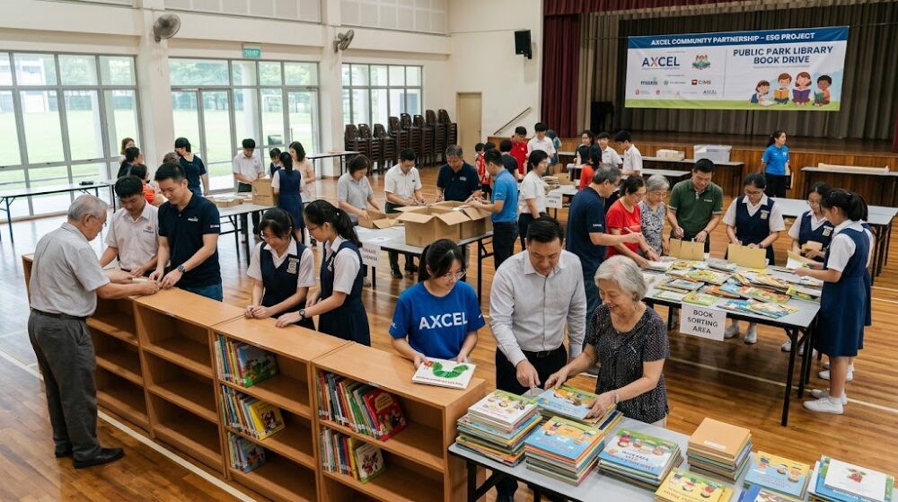 Collaborative partner meetings and community workshops at Axcel International School Puchong