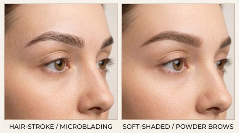 Powder Brows vs Microblading: Key Differences