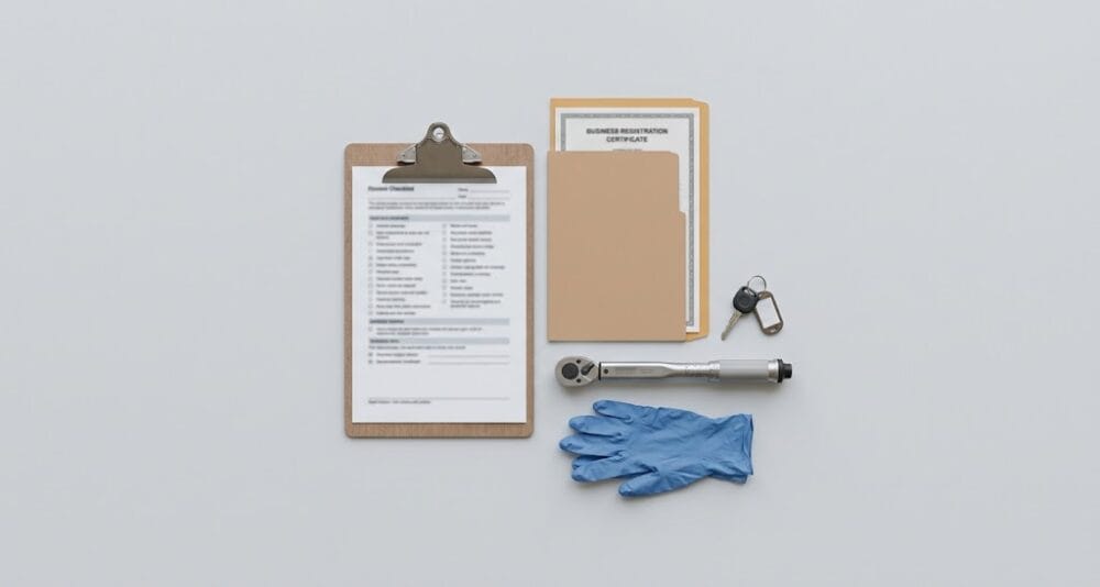 Service Pro automotive vetting protocol workshop verification checklist for Malaysian commercial vehicle repair