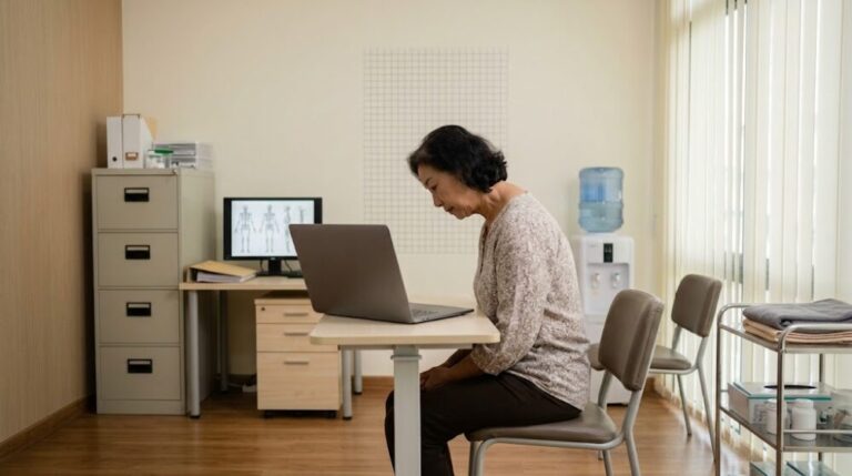 body tech neck treatment screen posture guide