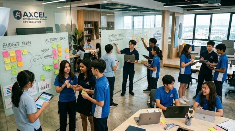 Axcel Programme: Financial Literacy, AI & Pitching Puchong