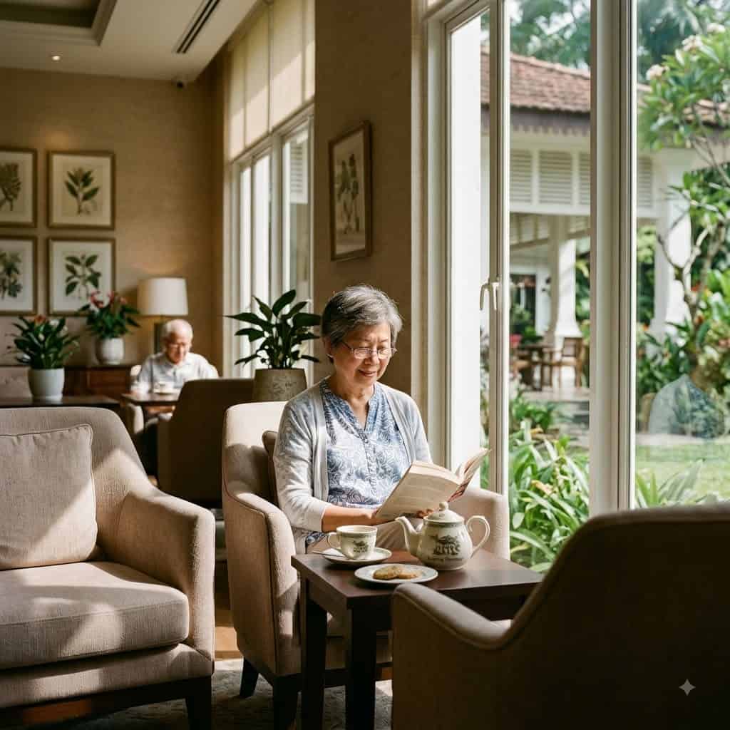 Personalizing private rooms with familiar mementos creates immediate comfort and emotional security.