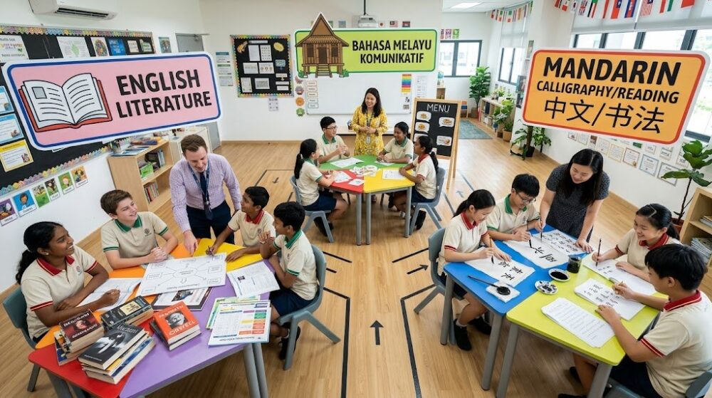 Trilingual Mastery: English, Mandarin & Malay in International School