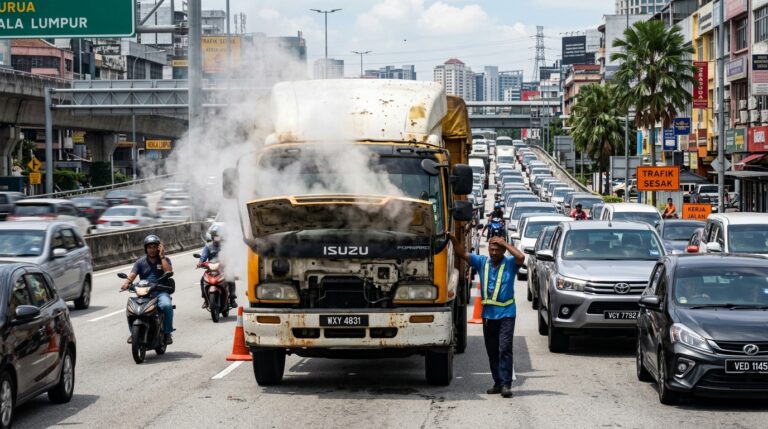 What to Do When Your Commercial Lorry Overheats in Traffic