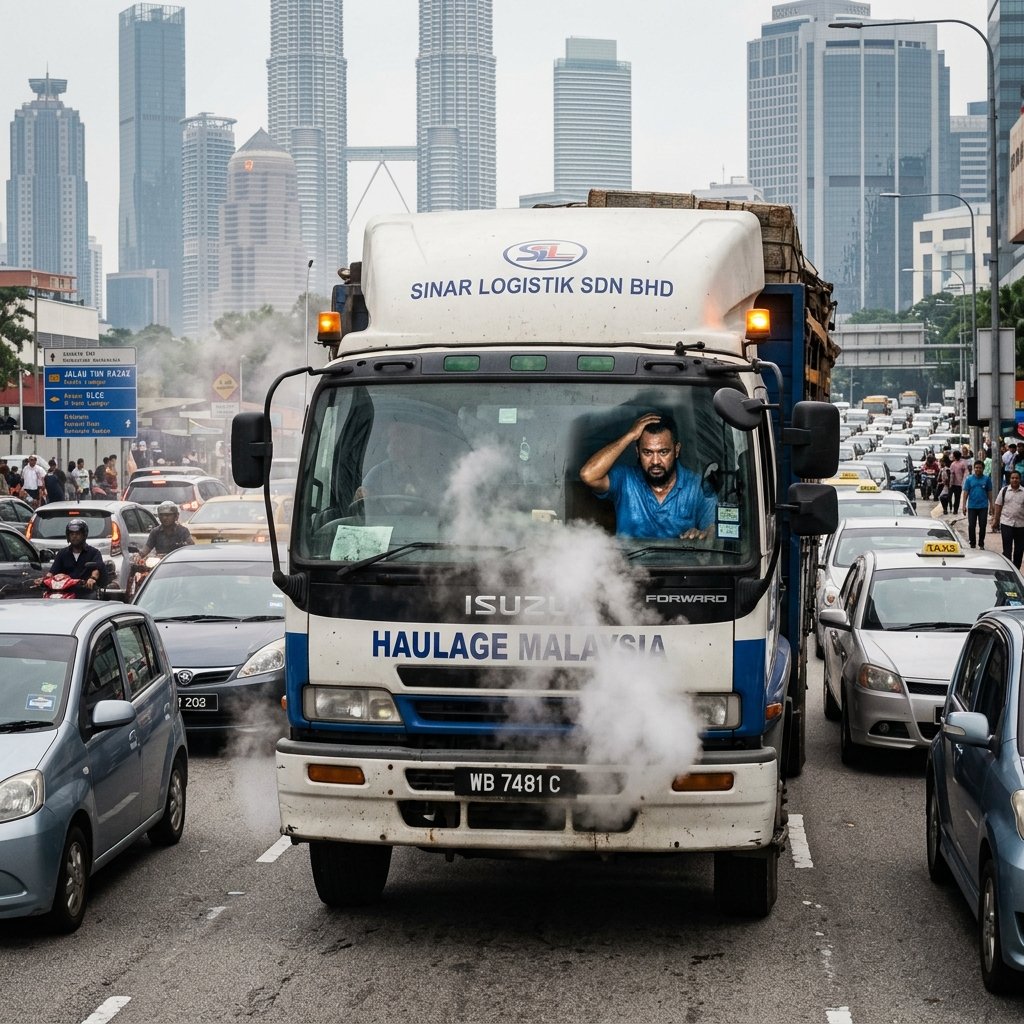 Commercial Lorry Overheating