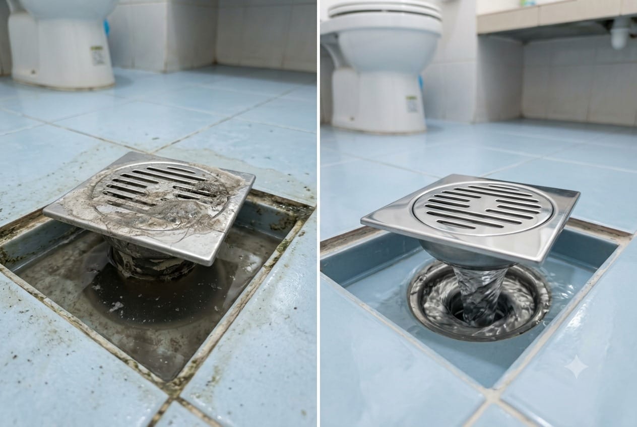 plumbing service in Petaling Jaya β completed result showing quality workmanship, satisfied homeowner