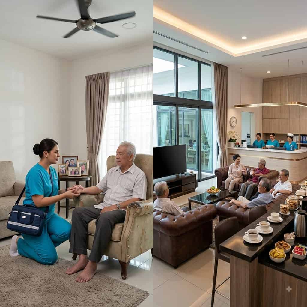 Home Care vs Care Centre: Senior Care Guide