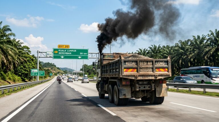 Black Smoke from Lorry Exhaust: What It Means and Repair Costs
