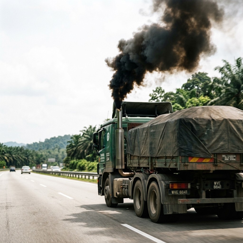 Black Smoke Exhaust