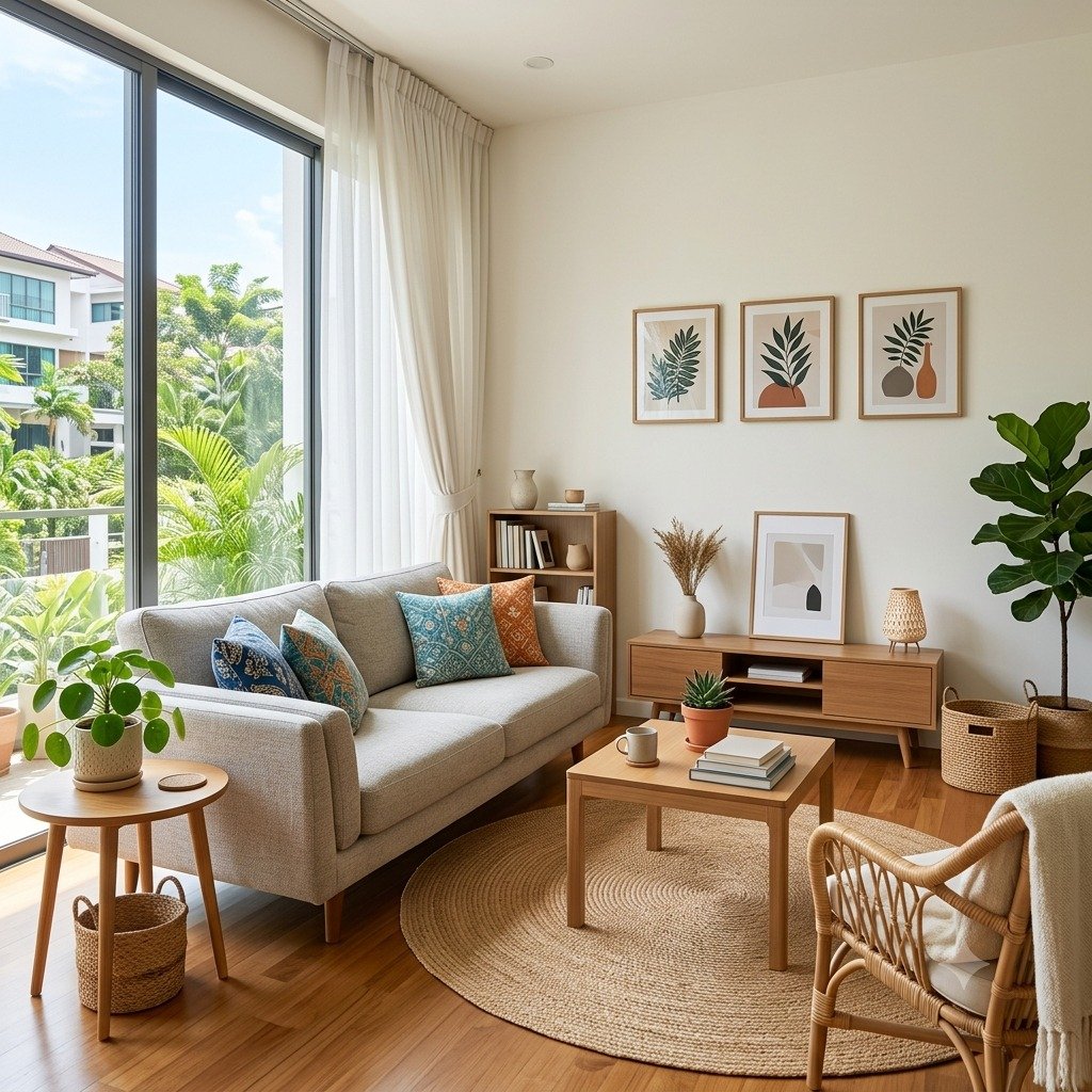 Professional part time maid in Puchong — technician arriving at Malaysian home