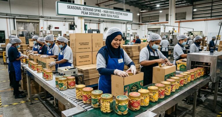 Seasonal Manpower for F&B Manufacturers in Malaysia